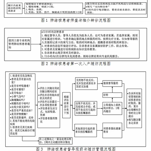 肺结核患者服务流程