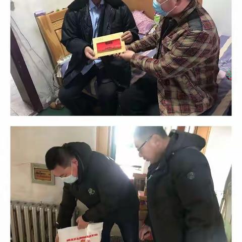 金林区税务局开展春节前走访慰问