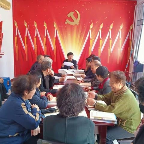 府前离退休干部党支部      "学党史、忆初心、葆本色"主题党日