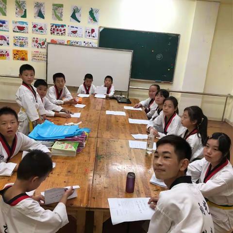 2018暑期跆拳道考级部分照片集锦（一）