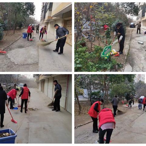 梁苑办事处开展常态化清洁日活动