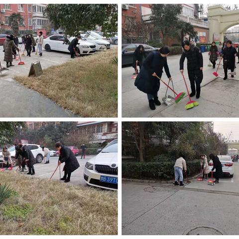 梁苑办事处开展“城乡环境大清扫，净净爽爽迎新年”爱国卫生活动