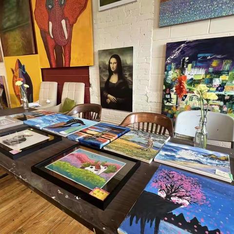 记贵湖华人协会的《秋季画展》