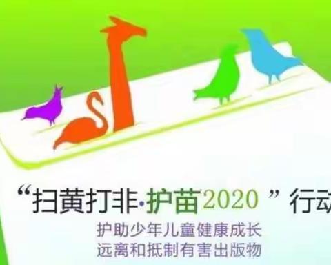 护苗2020，进校附小三三中队在行动！