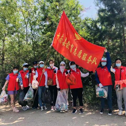 “青go一夏，绿色护河”甘南县第六小学志愿服务队活动