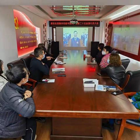 康安街道新时代文明实践所开展党的二十大学习实践活动