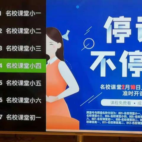 杨庄乡中心校组织全乡师生参与“延迟开学不停课、不停学”活动