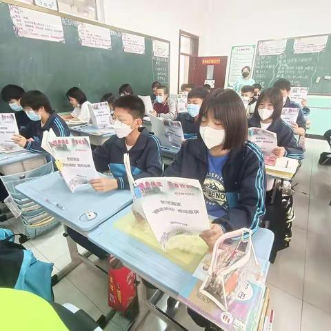 六道河中学教育集团对“智慧晨读”开展情况进行检查指导