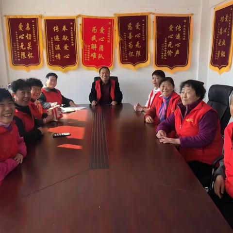 寿王雷锋爱心团助力寿王坟雨花敬老家园成立