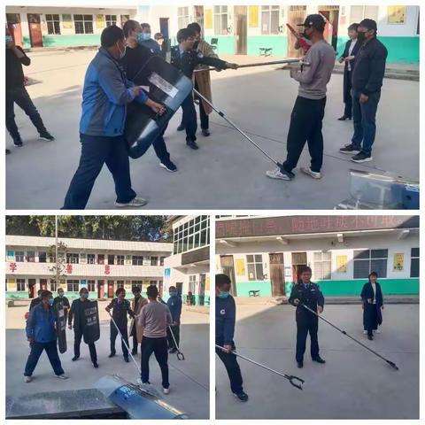 防范于未然，共筑校园安全——————马坊镇中心小学反恐防暴安全演练