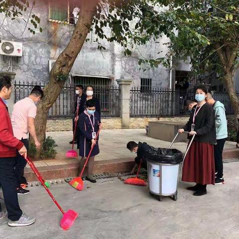 海口市妇幼保健院开展“我们的节日.春节”环境大扫除活动