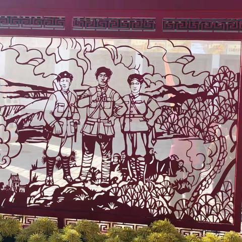 参观红色教育基地—吴焕先革命烈士纪念馆