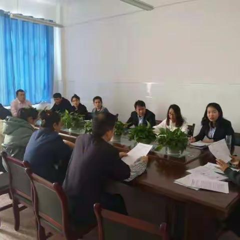 皮山农场中学初中部教研活动