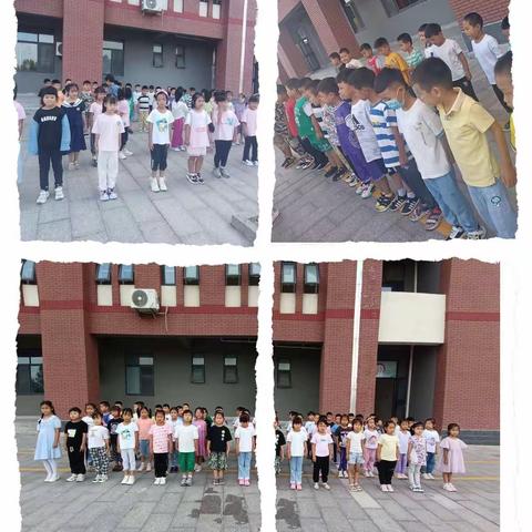 喜迎二十大   一起向未来——垦利区第四实验小学一年级二班队列队形比赛