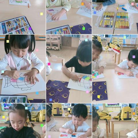 蓝天幼儿园小班年级组——课后服务   快乐成长