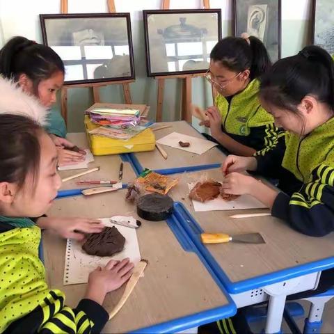 “中国梦，我的梦”陶泥制作比赛