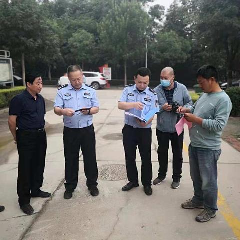 林家庄股份经济合作社校车安全大检查