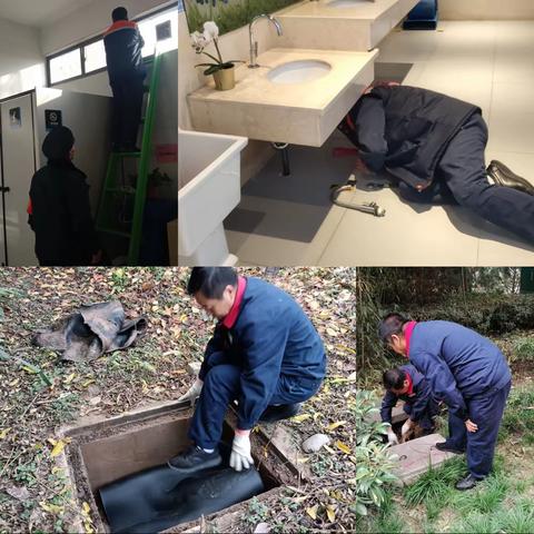 雪花纷至公厕寒  窗明几净人心暖