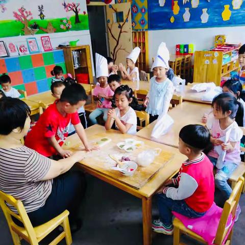 罗庄子镇桑园小学幼儿班开展中秋主题活动