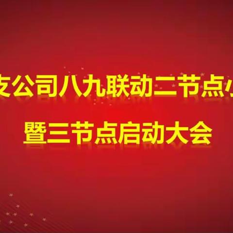 温宿县支公司八九联动二阶段小结会暨三阶段启动会召开