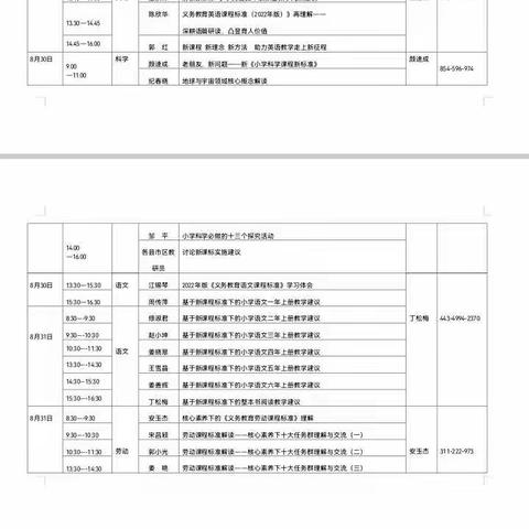 研课标，促成长--八河川小学教师参加丹东市小学各学科课标培训