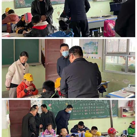 县委教育工委副书记、教育局党组成员、副局长吕东林一行深入莲花好地小学检查指导