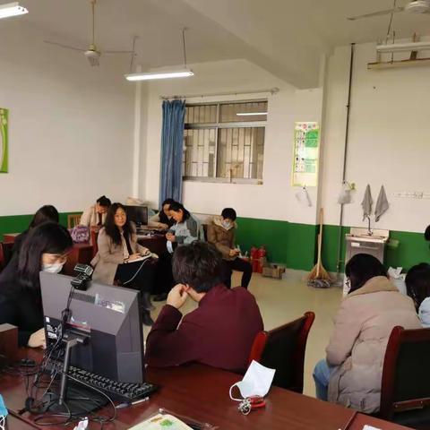 利津县第二实验学校三级部全体教师线上教学工作总结会议