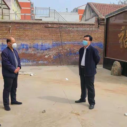 广平县财政局主要领导慰问单位分包隔离点工作人员