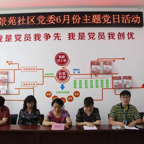 【新时代文明实践】【丽景苑社区党委开展“喜迎七一，不忘初心”主题党日活动】（副本）
