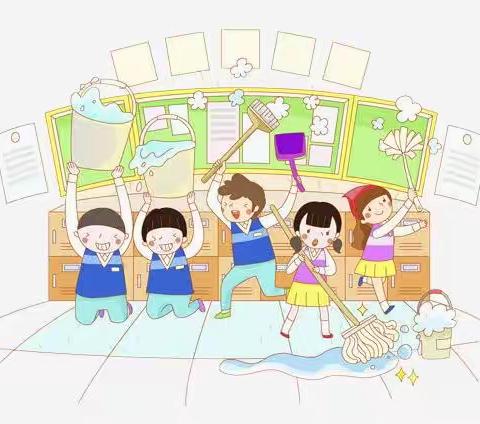 嘉积镇中心校东山小学“爱国、爱海南、爱家乡、爱家庭”环境卫生大扫除活动。