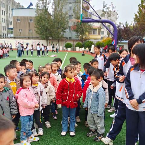 实验小学幼儿园秋季趣味运动会，和哥哥姐姐在一起✨