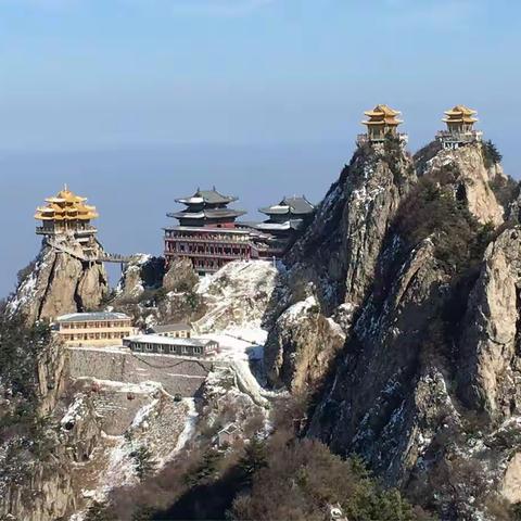 2017年二月伏牛山雪景