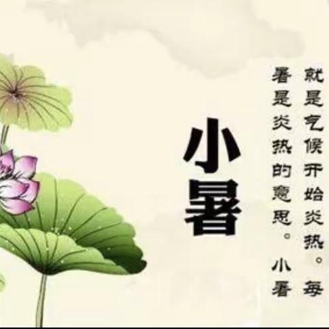 《小暑到，盛夏始》