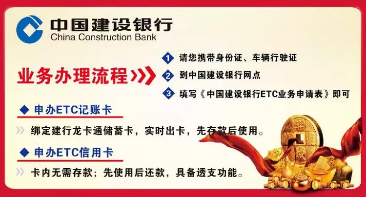 建行梨花路支行免费办理etc活动