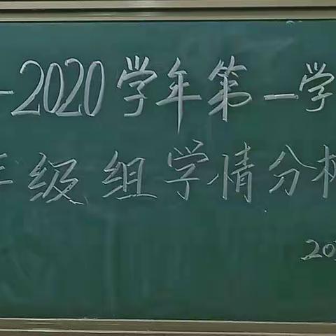 众志成城  凝心聚力          2019--2020第一学期七年级组学情分析会