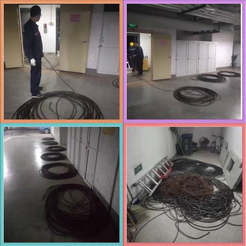 613项目完成电梯曳引钢丝绳更换