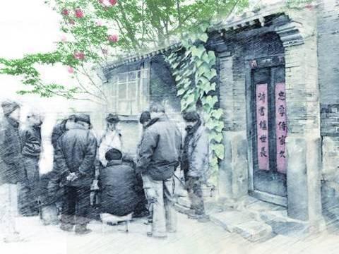 院子里的枣树