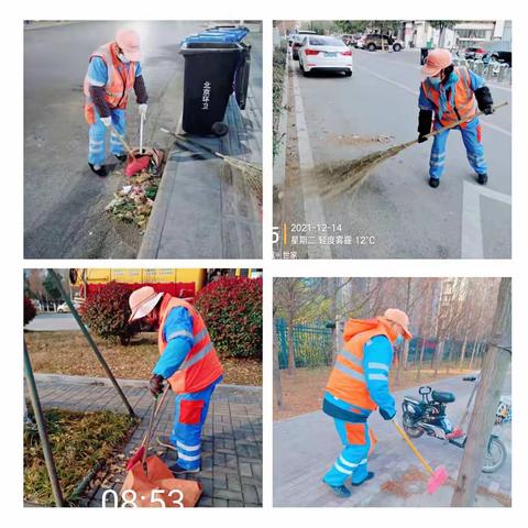 不忘初心，坚守岗位，做好日常环卫工作