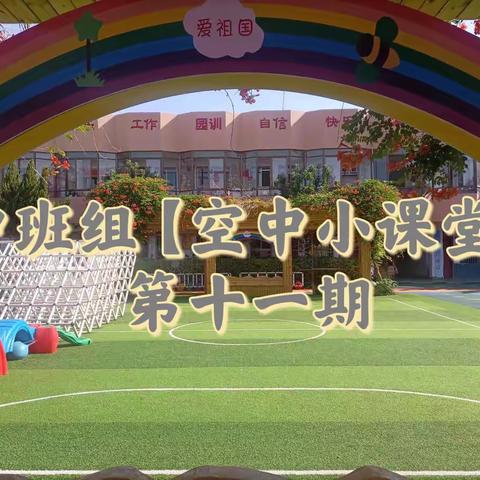 亳州市幼儿园中班组【空中小课堂】——第十一期