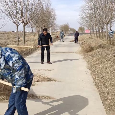 九排干沟排水所渠道卫生整治情况简报