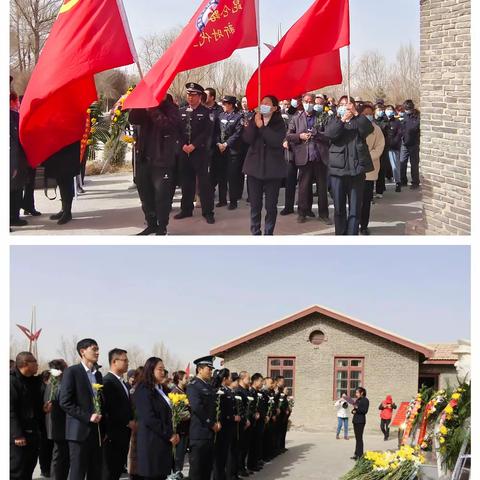 缅怀革命先烈 铭记革命历史—建兴巷社区开展清明节将军公园祭奠活动