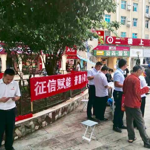 中国人民银行丘北县支行积极开展“6.14信用记录关爱日”征信宣传活动