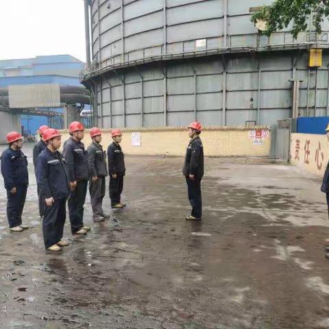河北兴华钢铁有限公司炼钢运行车间煤气柜有限空间作业中毒窒息事故应急预案演练