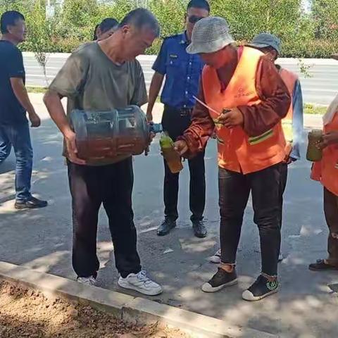 送上一杯绿豆汤，防暑降温解渴！