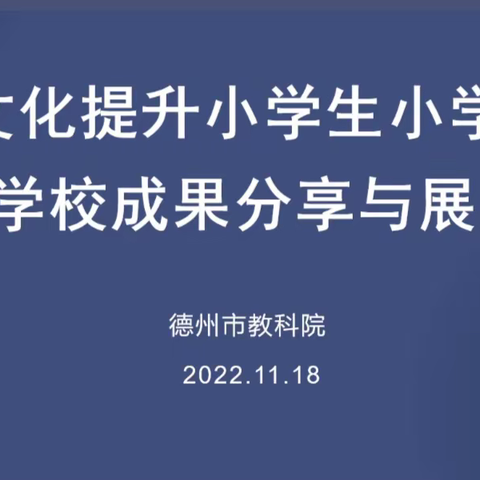 专家引领促成长 砥砺前行向未来—平原县南片教育联区参加德州市数学文化提升数学素养实验学校成果展示研讨会