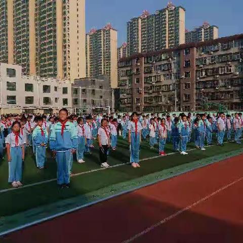 塔谈小学迎祖国70华诞升旗仪式