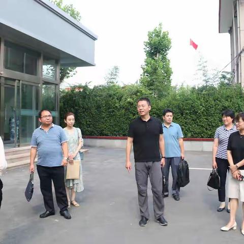 山东省审计科研所领导到平阴县审计局调研