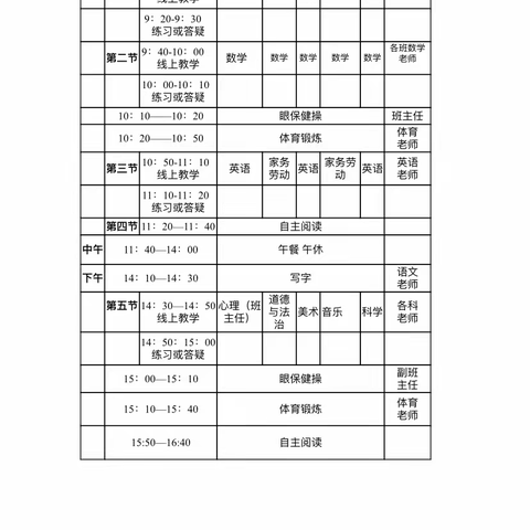 “疫”路同行，心中有“数”——嘉明实验小学六年级数学线上教学风采