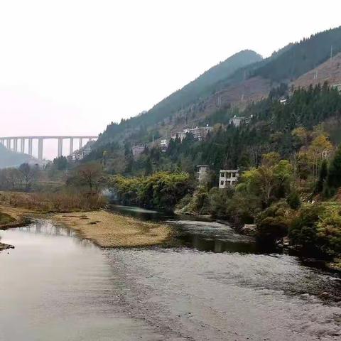 沿河沙子白泥，黔渝边界小山村