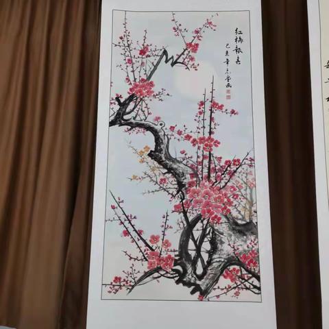 国画写意梅花